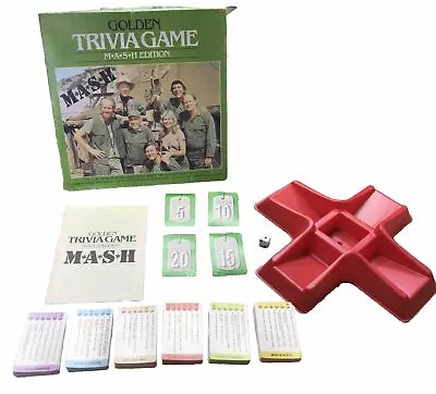 1984 MASH Edition Golden Trivia Game - Complete! Nice Condition - Fast Ship! • $29.99