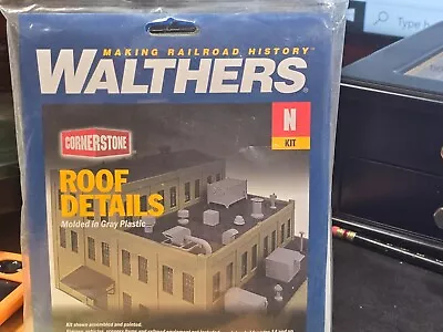 N Scale Walthers Roof Details • $6