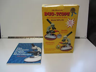 My First Lab Duo-Scope Microscope - MFL-06 Complete Set PLUS BOOK • $19.99