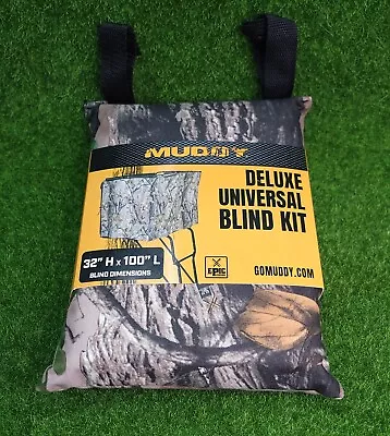 MUDDY Deluxe Universal Deer Hunting Treestand Blind Kit Epic Camo - MUD-CA100 • $27.69