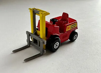 EX / NM MATCHBOX FORK LIFT Original UK Superfast Lesney #15 1972 Working RARE!  • $19.99