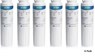 6 Pack JETERY Refrigerator Water Filter Maytag UKF8001AXX-750 Whirlpool 4396395 • $41.99