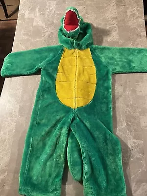 Vintage 1998 Chrisha Playful Plush Alligator Kids Halloween Costume Sz 5-7 Yrs • $24.99