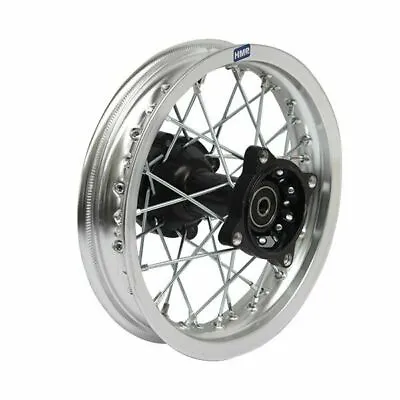 HMParts Aluminium Rim Anodised 14 Inch Rear Silver 12 MM Typ2 Pit Dirt Cross • $220.89