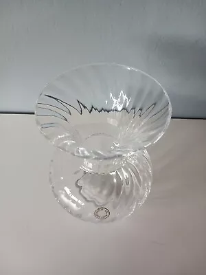 £10 • Buy Dartington Glass Crystal Ripple Bud Vase
