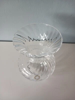 £10 • Buy Dartington Glass Crystal Ripple Bud Vase