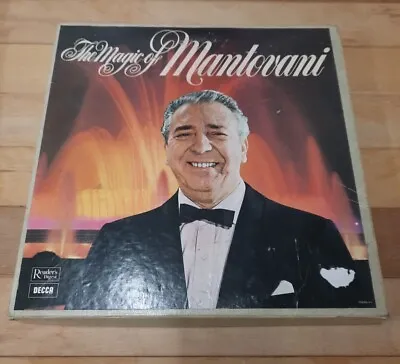£59.99 • Buy The Magic Of Mantovani - 6 LP VINYL Box Set Reader's Digest Decca Records Rare
