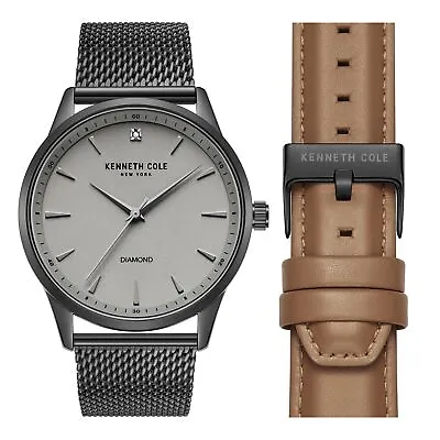 Kenneth Cole New York Men's 43mm Quartz Watch KCWGG2186462 • $39.99