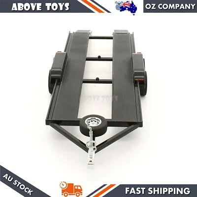 Oz Legends 1:18 Scale Black Model Car Trailer Diecast Model For 1:18 Scale Car • $34.18