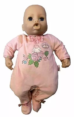 Zapf Creation Baby Annabell 2016 Interactive Doll. • £31.99