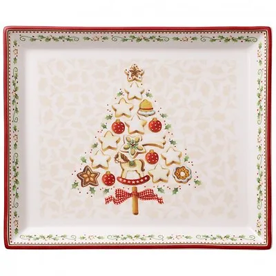 Villeroy & Boch WINTER BAKERY DELIGHT Small Cake Plate # 2856 • $60