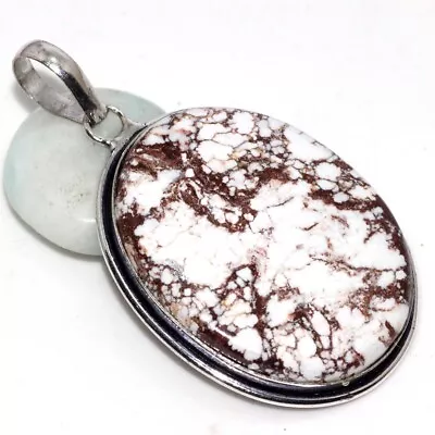 925 Silver Plated-Wild Horse Ethnic Gemstone Handmade Pendant Jewelry 2.3  GW • $3.99