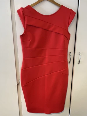 £10 • Buy Lipsy Bodycon Red Dress 18