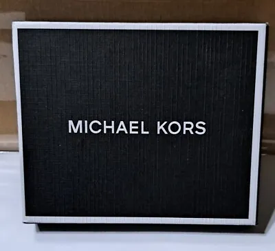 Michael Kors Men’s Jet Set MK Logo Slim Billfold Wallet Black | New • $35