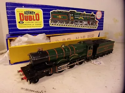 Hornby Dublo=3221  BR(WR) 4-6-0  Ludlow Casstle & Tender-5002-xcelnt/boxd C1962  • £475