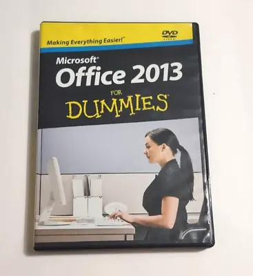 Microsoft Office 2013 For Dummies DVD - GOOD CONDITION • $5