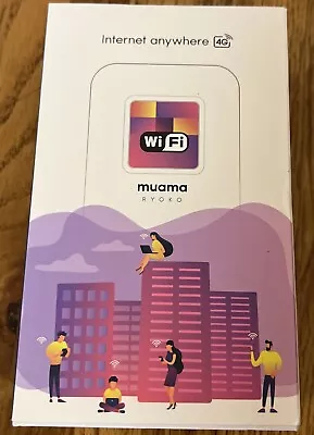 Muama Ryoko 4G-LTE Mobile Broadband WiFi Wireless Router Portable MiFi Hotspot • $19