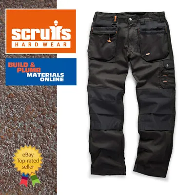 £28.98 • Buy Scruffs WORKER PLUS Trousers | Trade Hard Wearing Work Trousers NAVY | BLACK 