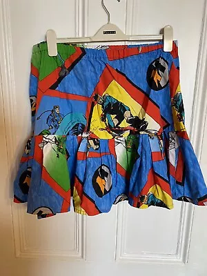 £0.99 • Buy Upcycled Marvel Comic Rara/tutu Skirt/1980s/ Festival Skirt