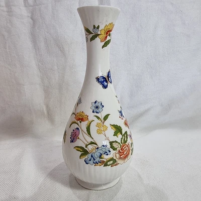 £2.95 • Buy Beautiful Vintage Aynsley 'Cottage Garden' 7  Bud Vase