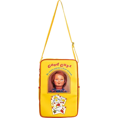 Child's Play 2 - Good Guy Doll Box 15  Faux Leather Convertible Mini Backpack • $119.99