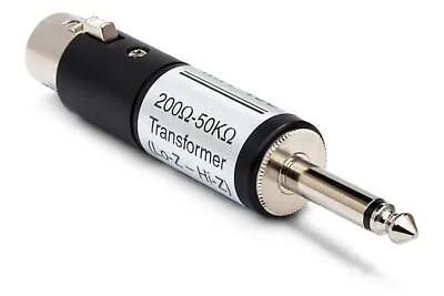 New Hosa MIT-435 | XLR - 1/4  Impedance Transformer • $34.95