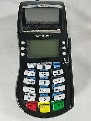 Credit Card Reader Terminal Hypercom T4220 With Power Supply • $20