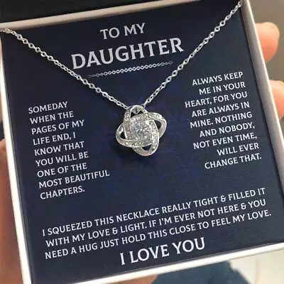 My Daughter Necklace Gift Daughter Birthday Graduation Necklace Jewelry • $33.99