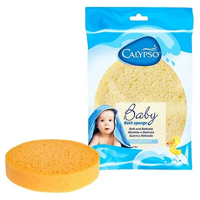 Calypso Baby Bath Sponge Toddler Essentials For Newborn Bathtub Baby Shower Gift • £8.99