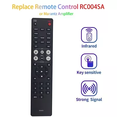 Replacement Remote Control RC004SA For Marantz Amplifier SR4003 CD5005 CD6006 F • $12.99