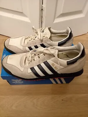 Men's Vintage Adidas SL80 Trainers Size UK 9.5 Used 2004 Rare 80s 90s Casuals  • £99.99