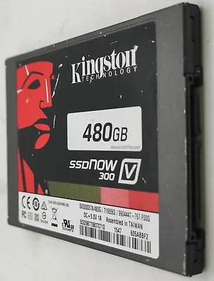 480GB Kingston SV300S37A/480G SSDNOW300V 2.5  SATA SSD Solid State Drive • £22.96
