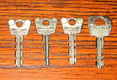 Lot Of 4: Vintage Master Lock Keys • $24.95