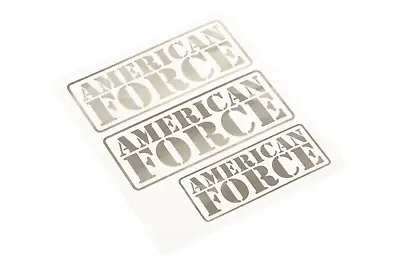 CEN Racing CD0968 American Force Decal Sheet (Chrome) • $5