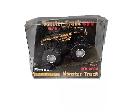 2004 Planet Toys Dodge RAMMUNITION 4 X4 REV ‘N’ GO Monster Truck  With Autograph • $9.95