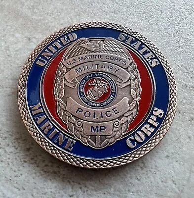 US MARINE CORPS MILITARY POLICE (COPPER) Challenge Coin • $14.99