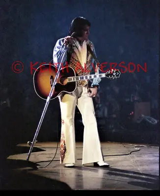 Elvis Presley Color Concert Photograph - Largo Md - June 27 1976 (eve) • $3.79