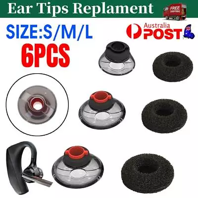 6x  Mixed Sized Replace Ear Tip Bud Earbud For Plantronics Voyager 5200 Headset • $9.75