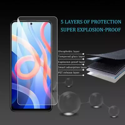 🌳Quality Tempered Glass Screen Protector For Most Xiaomi Redmi Note 11 Pro+.... • $12.96