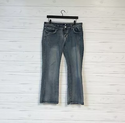 Vigoss Jeans Womens Size 11 Bootcut Low Rise Regular Fit New York Stretch Blue • $14.21