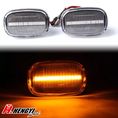 Clear LED Side Marker Turn Signal Light ForToyota Hilux Corolla Camry Prius • $16.99