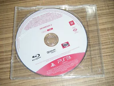 Sony Playstation 3 PS3 Game - InFAMOUS 2 (Promo Disc Only) • $9.99