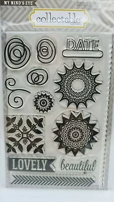 My Minds Eye  13 X COLLECTABLE Clear Stamps - 4  X 6  Remarkable Beautiful • £6.49