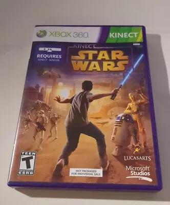 🔥Mint Kinect Star Wars (Microsoft Xbox 360 2012) No Manual  • $13.99