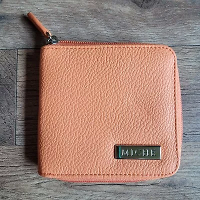 Miche Wallet Ziparound Cantaloupe 4x4  Faux Pebbled Leather Type • $8