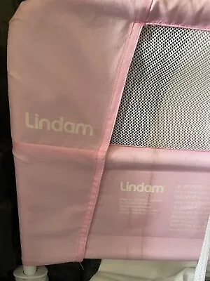 Lindam Easy Fit Bed Guard - Pink (051512) • £15