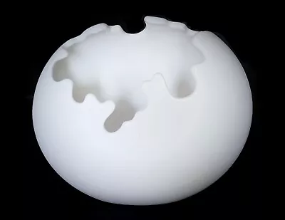 Vintage Raymor Mid Century Modern Italian Abstract White Vase • $69.09