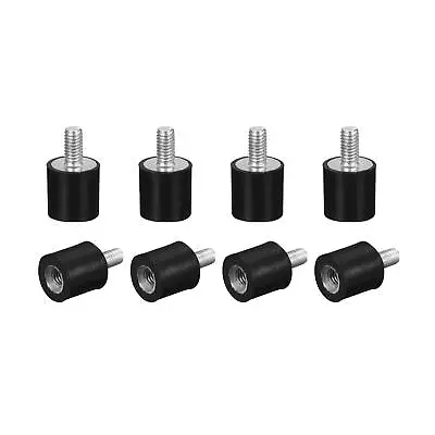 8pcs Rubber Mounts M3 Male/Female Vibration Isolator Shock Absorber D8mmxH8mm • $14.30