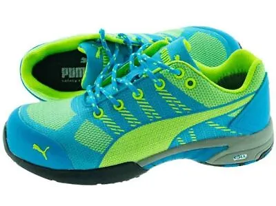 $68.79 • Buy Puma Women's Celerity Knit Blue WNS Steel Toe Cap Safety Shoes 64290