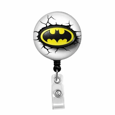 $10 • Buy Batman - Retractable Badge Holder - Badge Reel - Lanyards - Stethoscope Tag